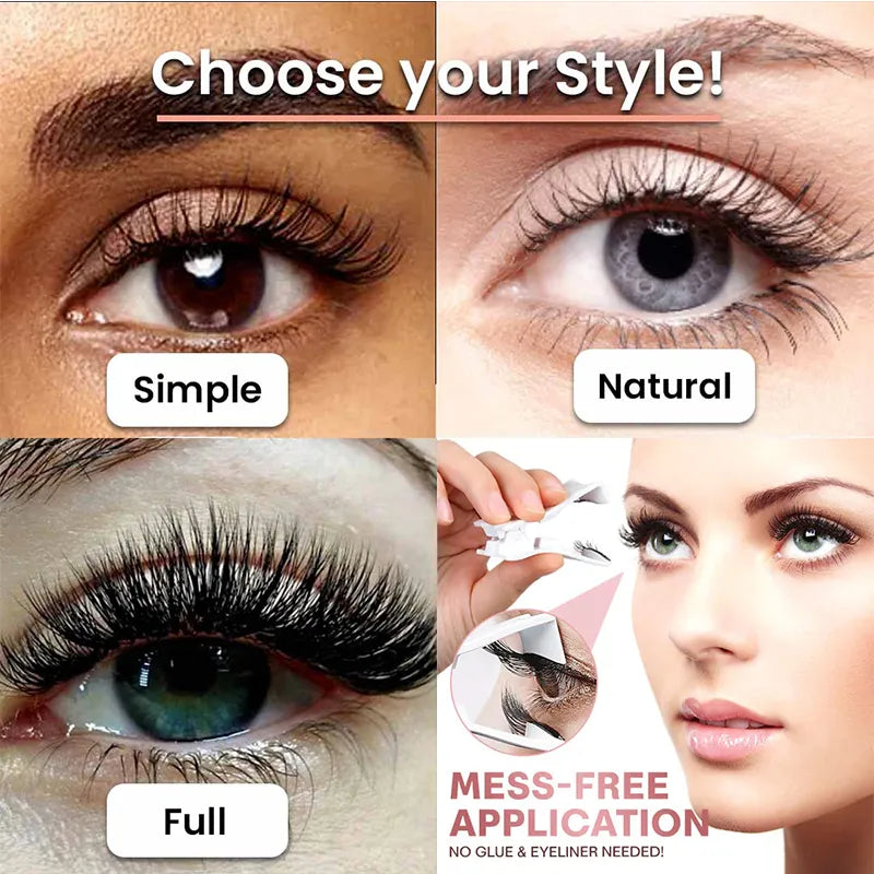 🔥50% OFF TODAY!🔥LIMITED EDITION-Soft Magnetic Eyelashes All-in-One Box.Tiworld ™