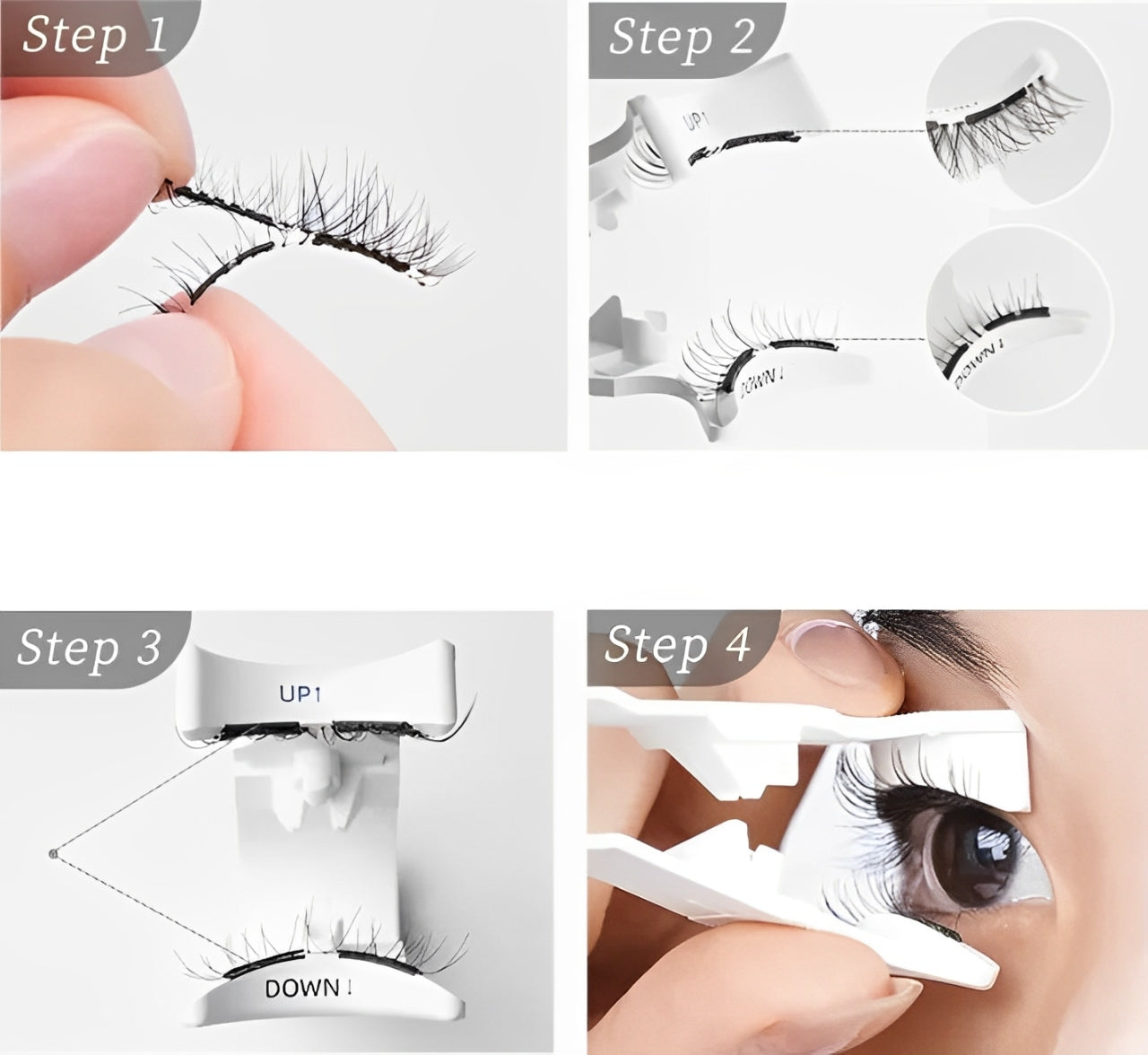 🔥50% OFF TODAY!🔥LIMITED EDITION-Soft Magnetic Eyelashes All-in-One Box.Tiworld ™