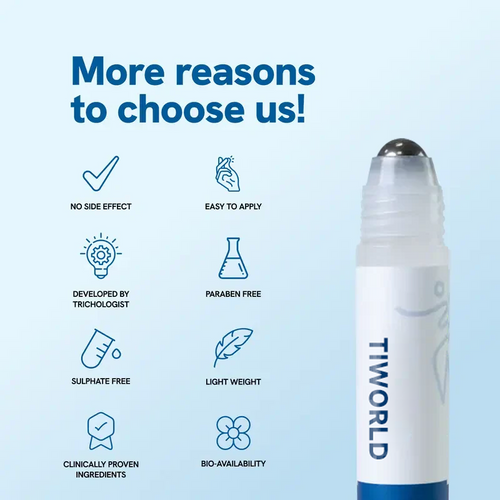 Hair Growth Roll-On Serum – See hair growth in 4 weeks