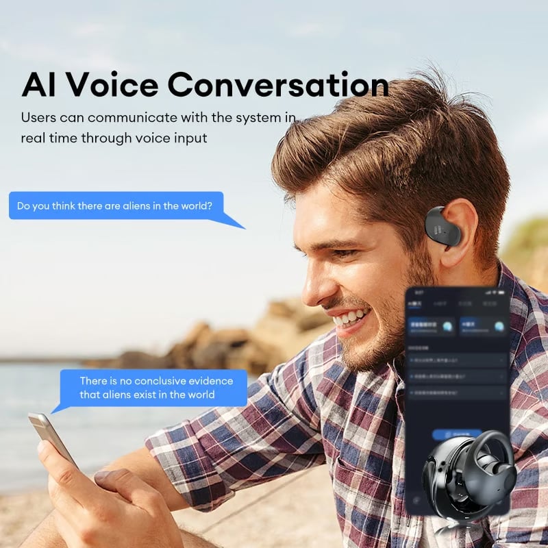 🏆LAST DAY SALE 60% OFF⏰AI Translation T26 Pro MAX Wireless Bluetooth Translation Earbuds