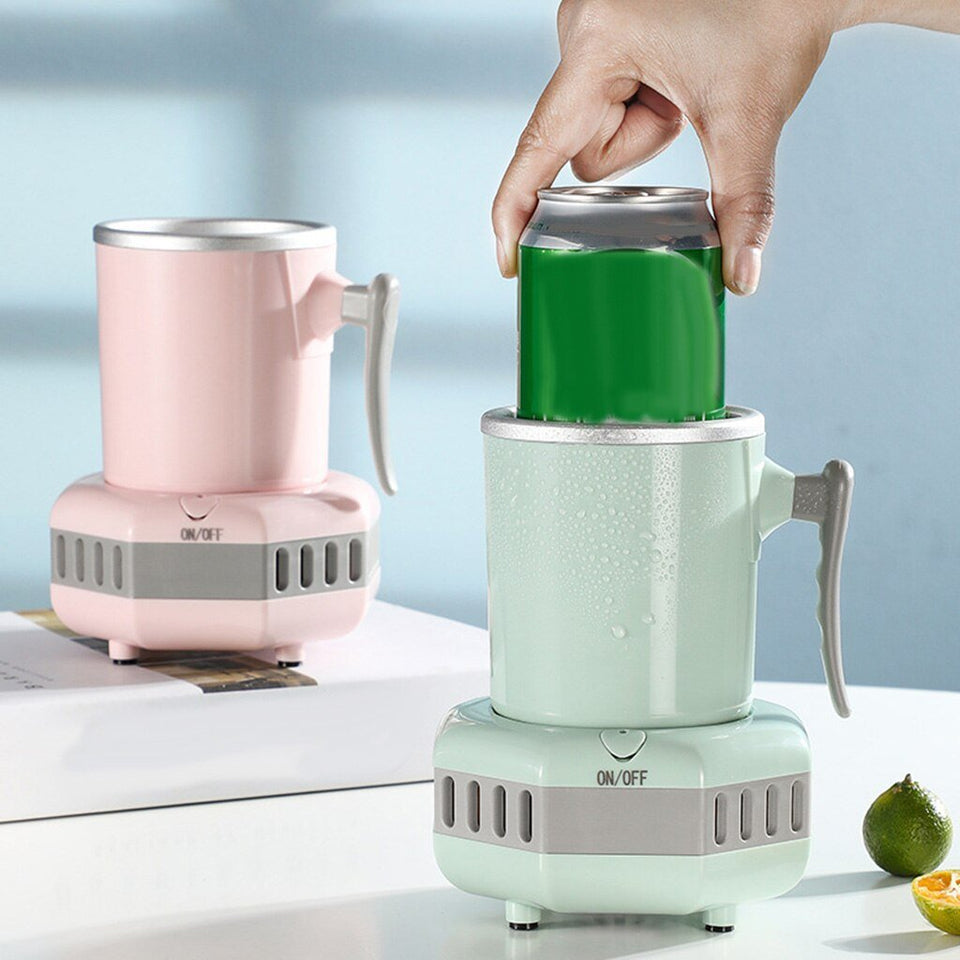 ❄️🥤 Electric Mini Cooler Cup! The ultimate solution for enjoying refreshing drinks anytime, anywhere. ❄️🥤
