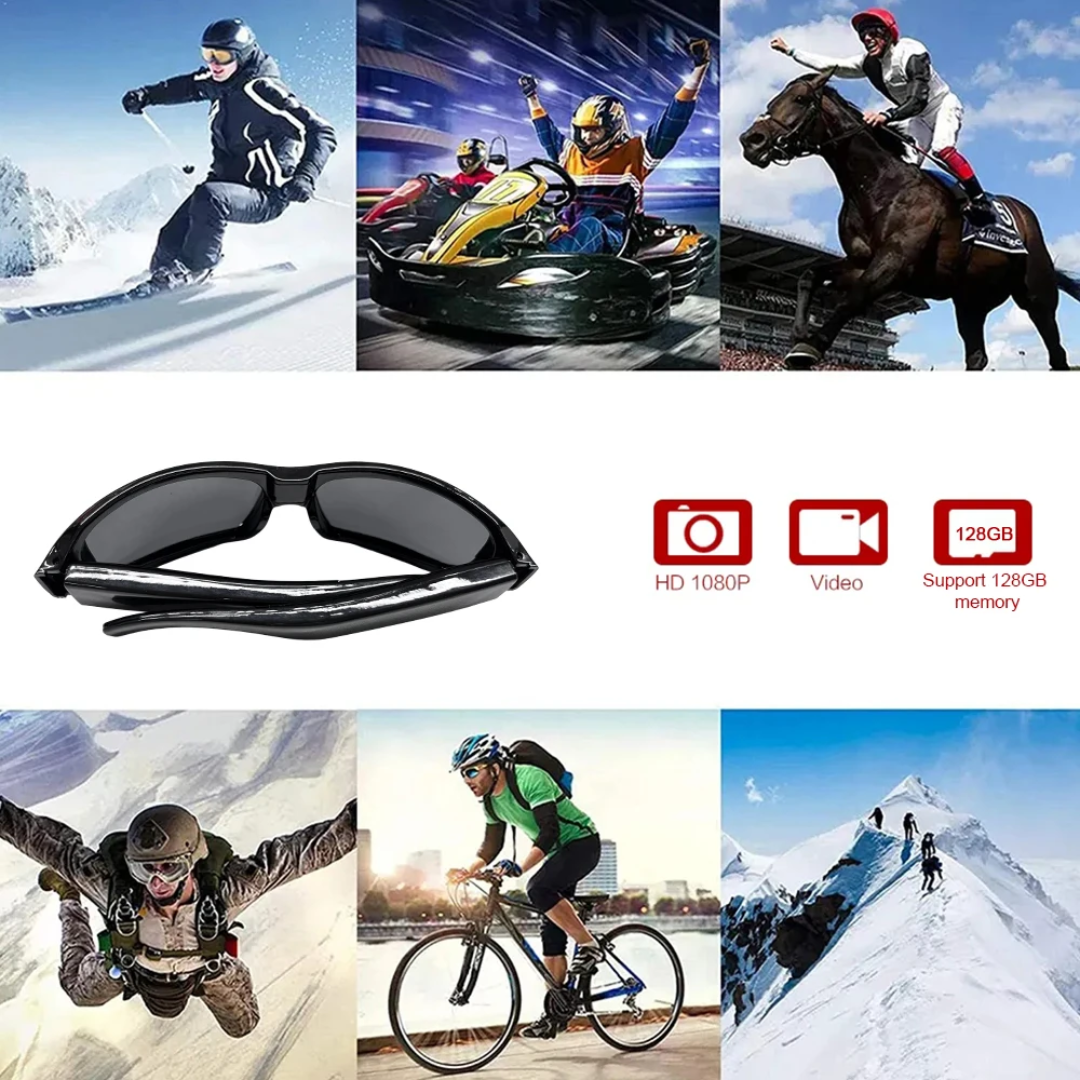 🔥Don't Miss a Moment! Stylish Sunglasses with Built-In Camera—Only Today’s Special Offer!