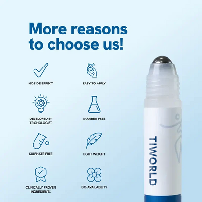 Hair Growth Roll-On Serum – See hair growth in 4 weeks