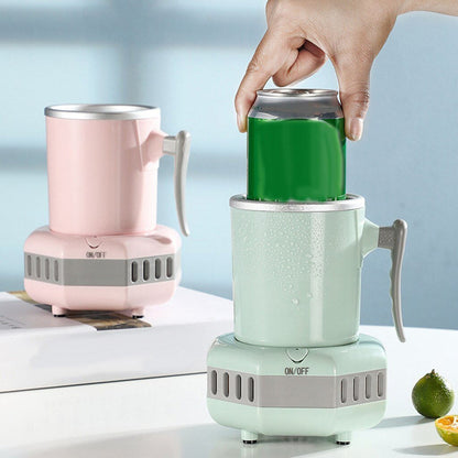 ❄️🥤 Electric Mini Cooler Cup! The ultimate solution for enjoying refreshing drinks anytime, anywhere. ❄️🥤